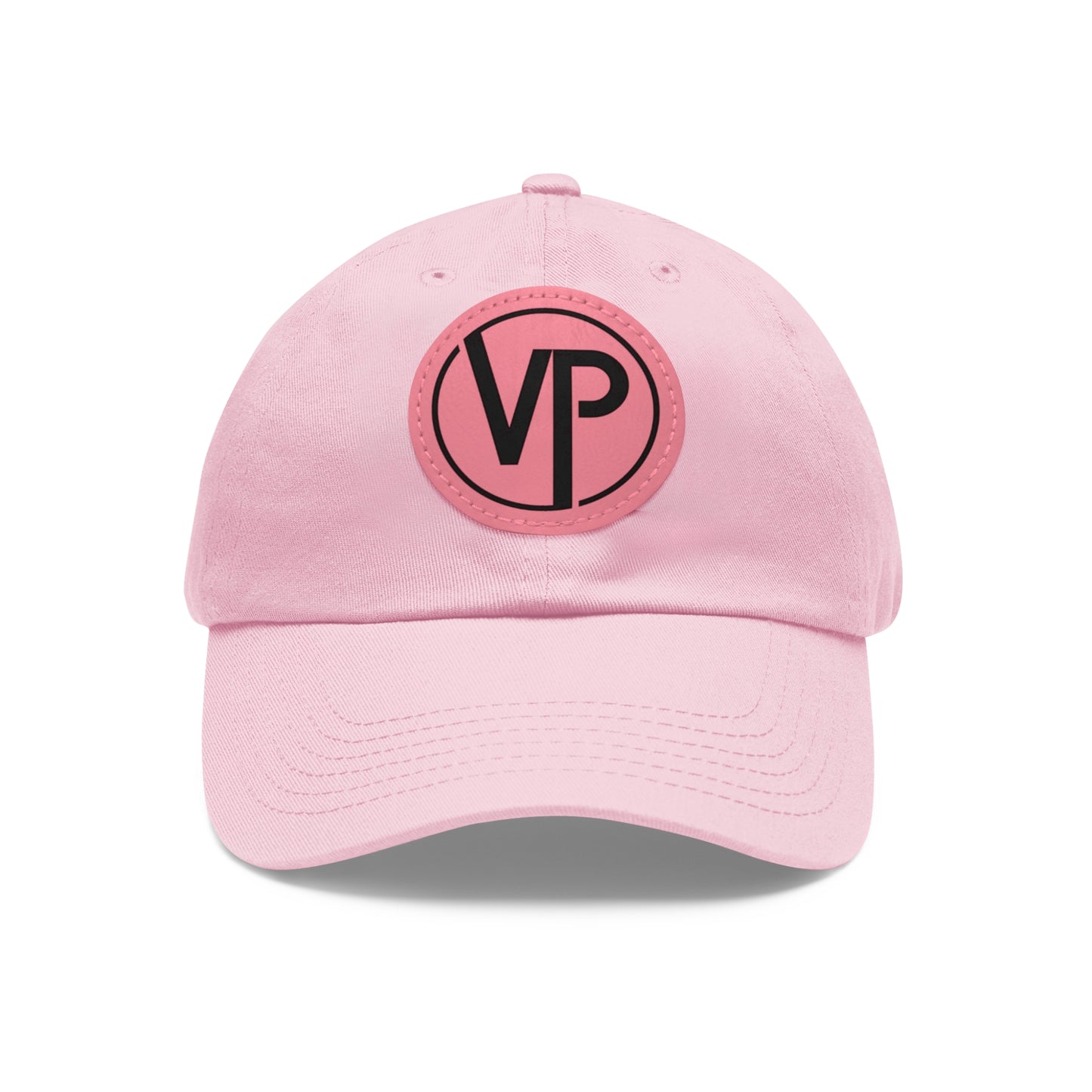 Dad Cap with VP Logo Leather Patch