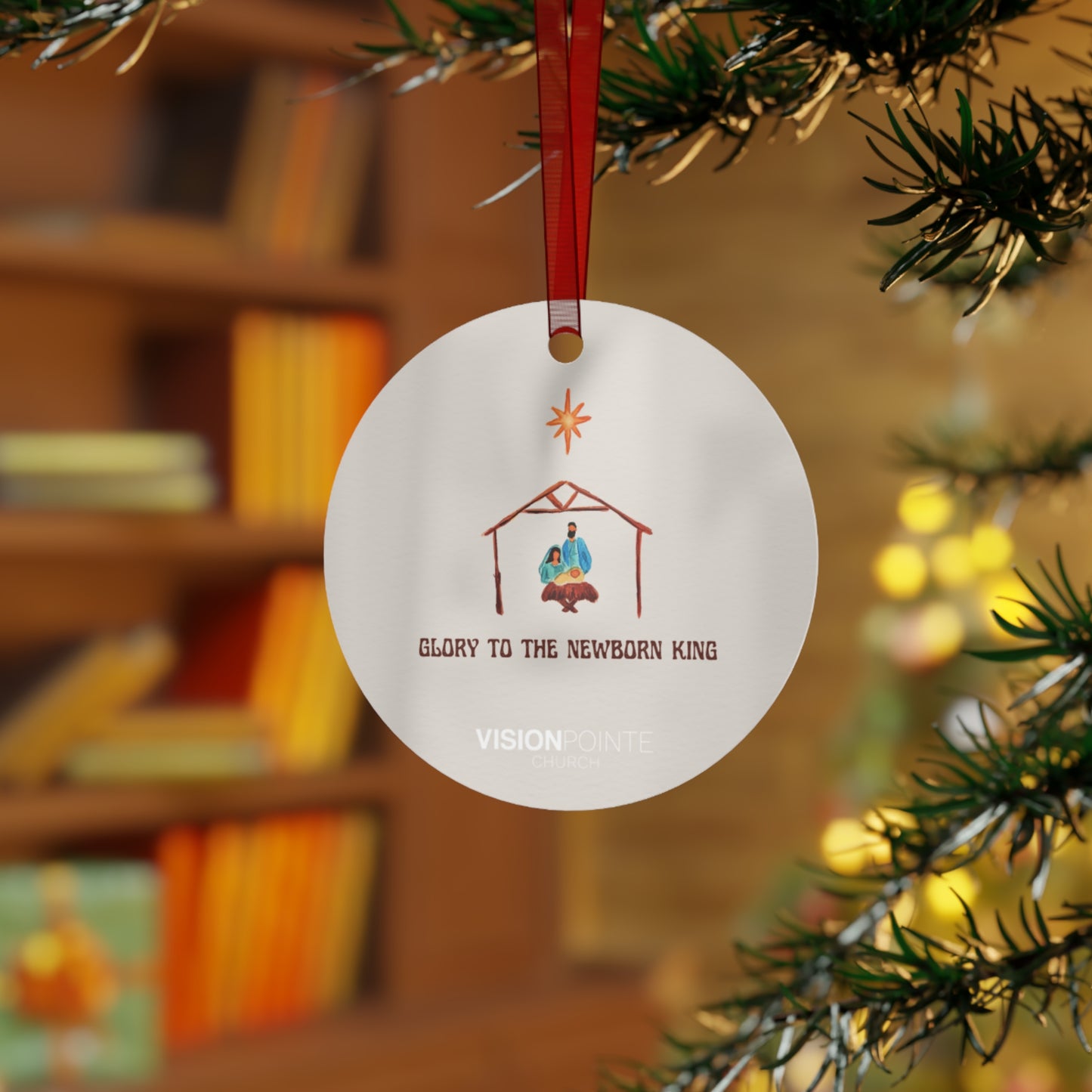 'Glory to the Newborn King' VP Ornament