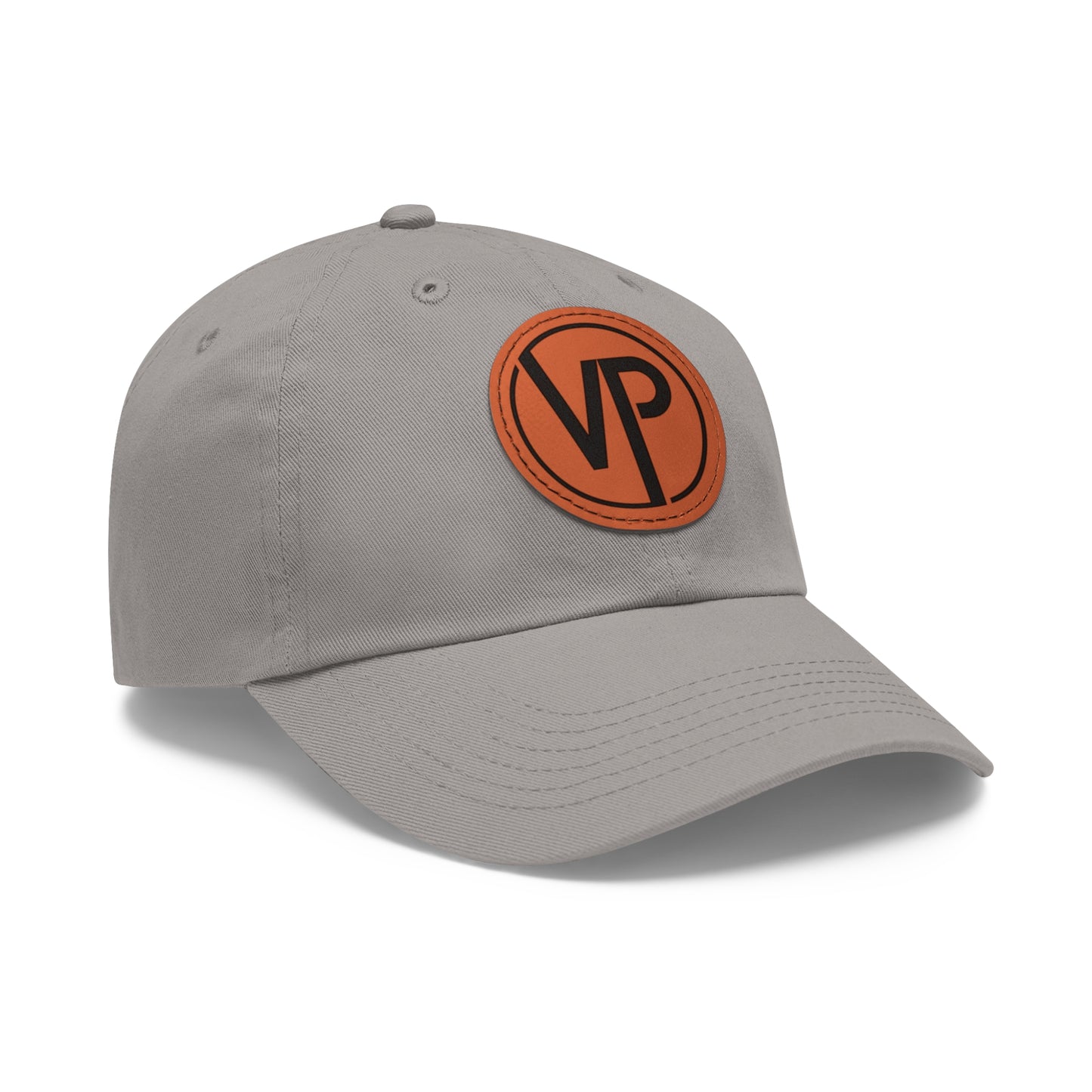 Dad Cap with VP Logo Leather Patch