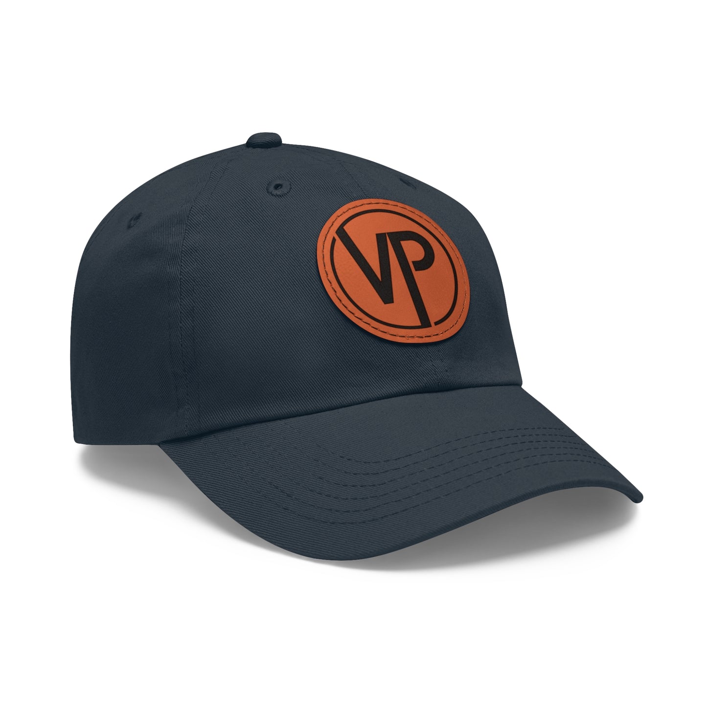 Dad Cap with VP Logo Leather Patch