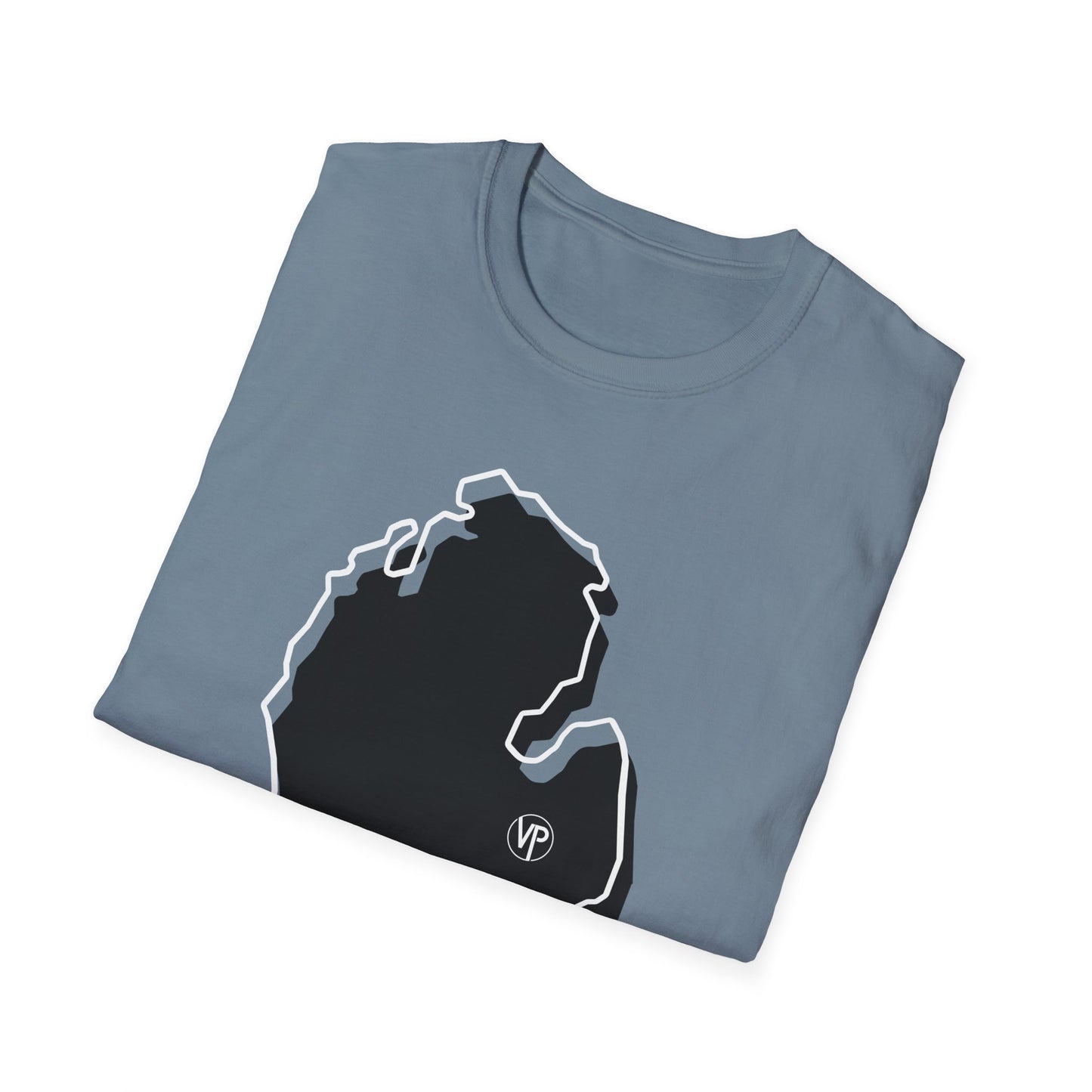 VP Michigan Map - Unisex Softstyle T-Shirt