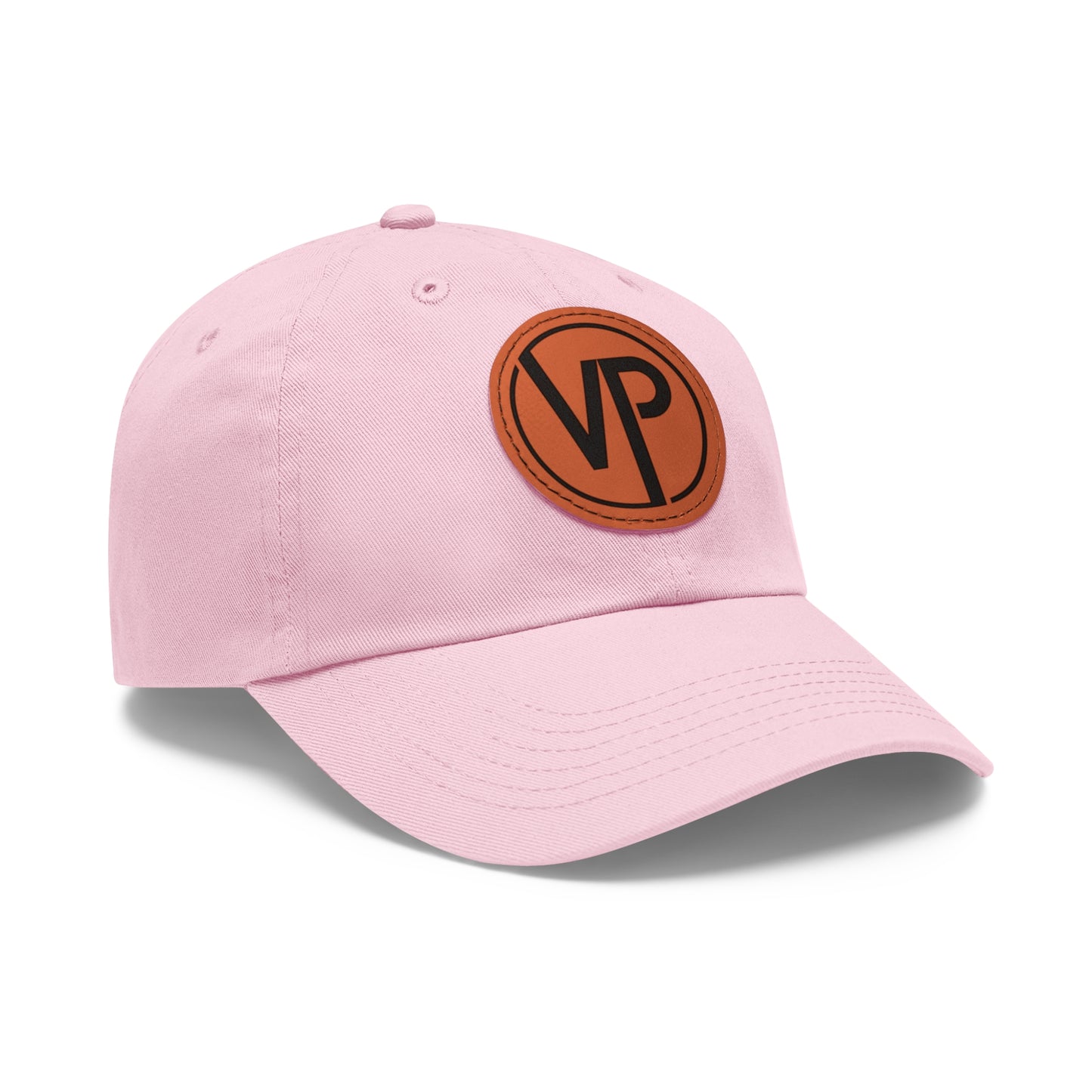 Dad Cap with VP Logo Leather Patch