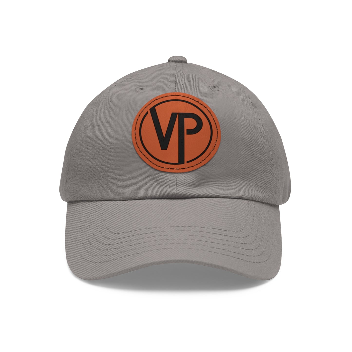 Dad Cap with VP Logo Leather Patch