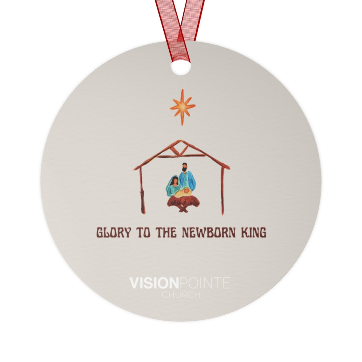 'Glory to the Newborn King' VP Ornament