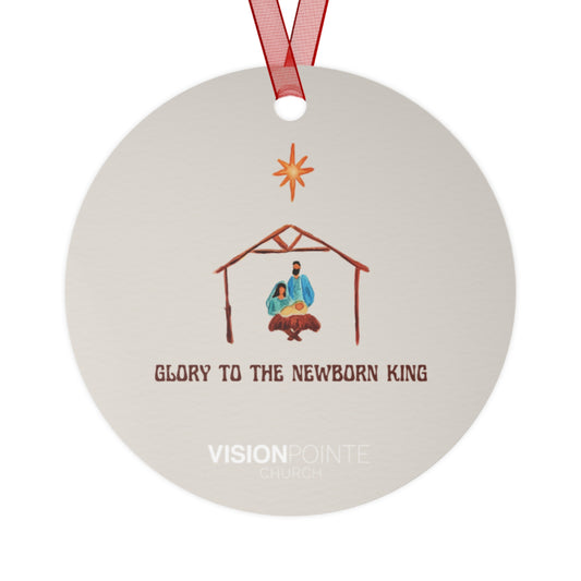 'Glory to the Newborn King' VP Ornament