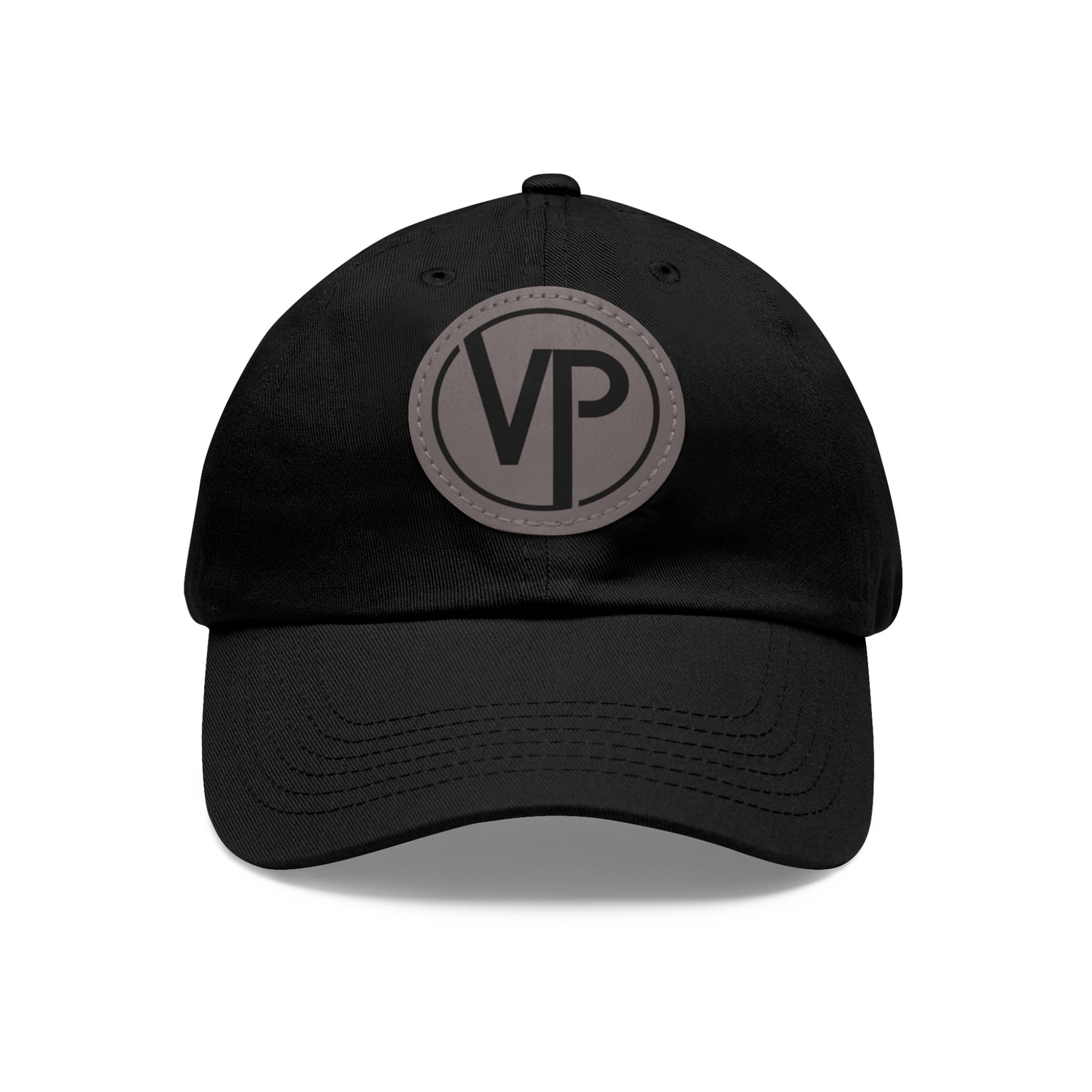 Dad Cap with VP Logo Leather Patch