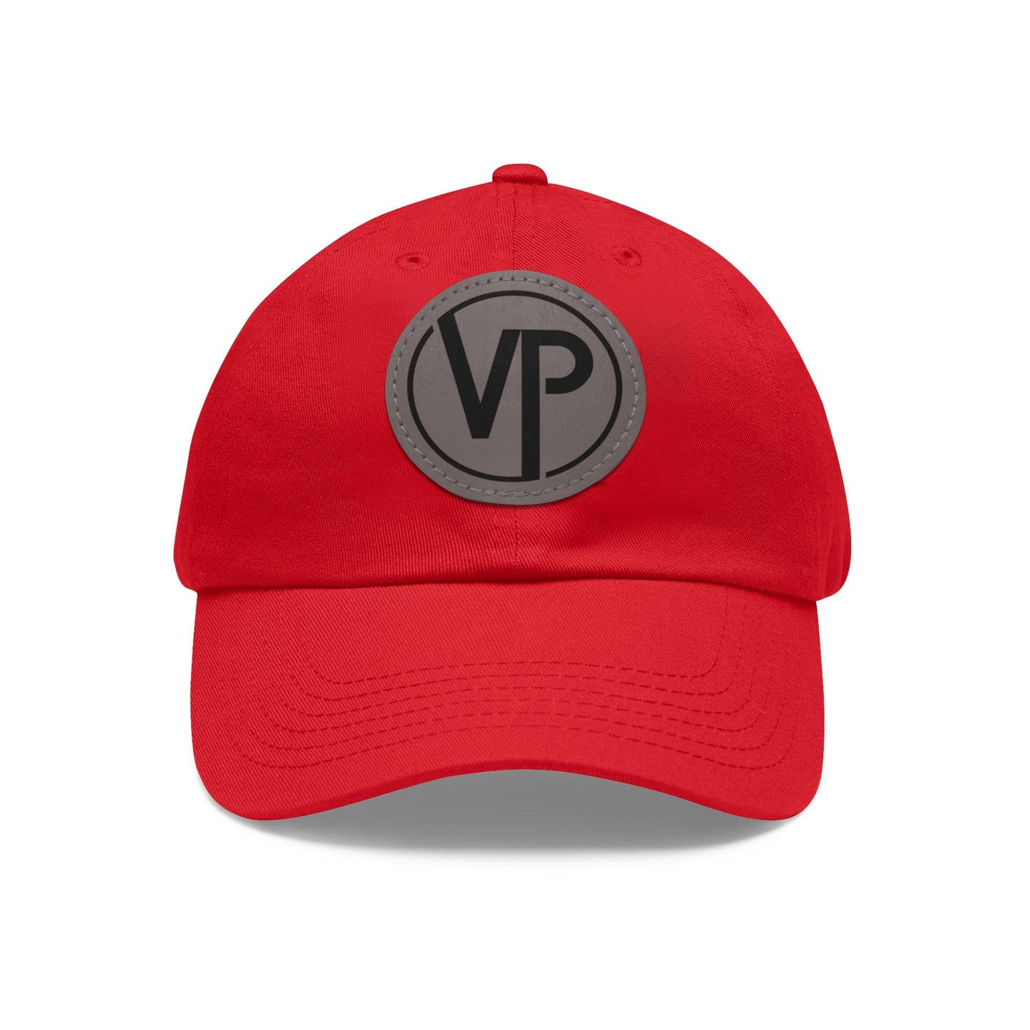 Dad Cap with VP Logo Leather Patch